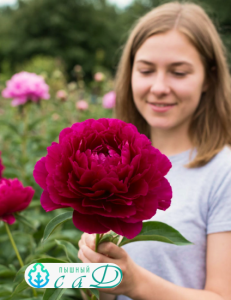 Пион "МСЬЕ МАРТЕН КАЮЗАК"
